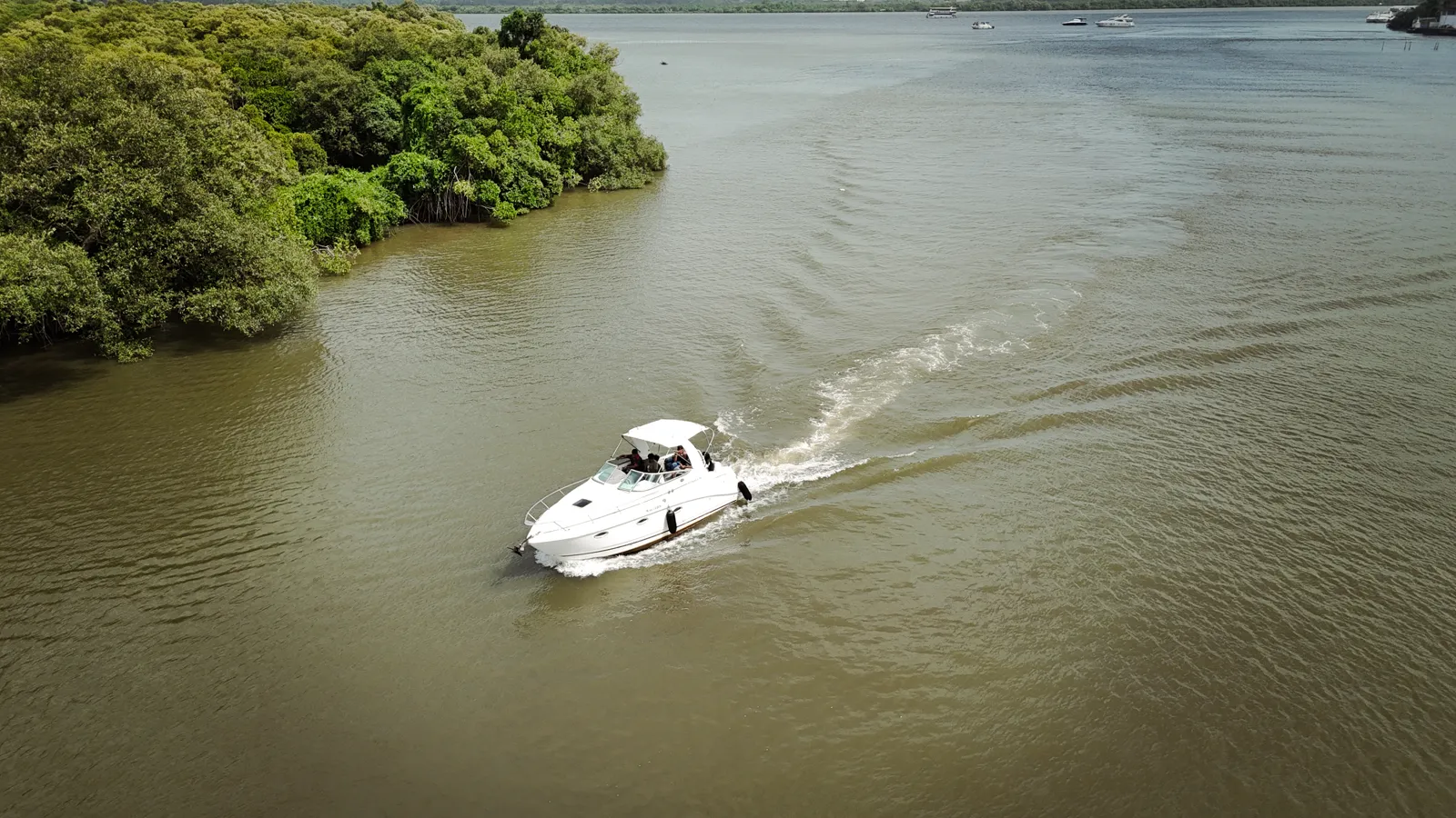 Yacht Goa sailing on the waters of Goa